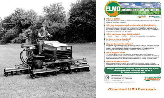 ELMO Machinery Recyling Scheme