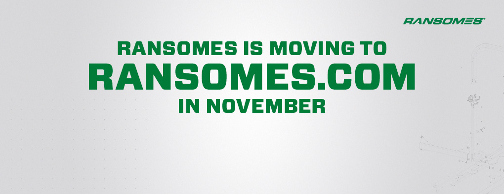 New ransomes.com Website